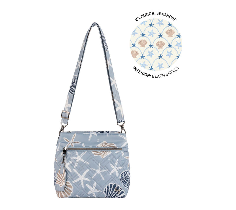 Lug Square Double Entry Crossbody -Double Dip — View 22