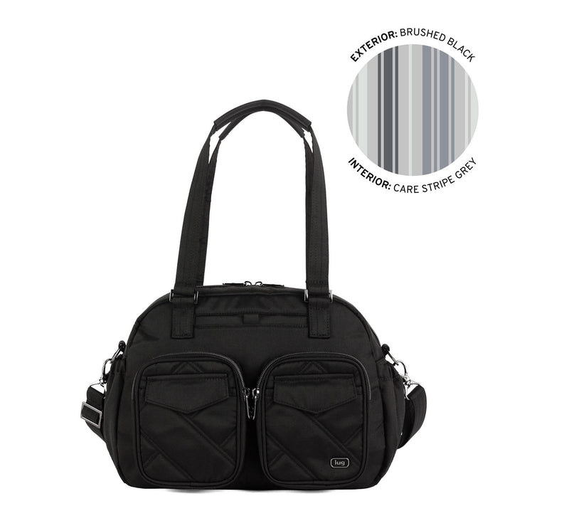 Lug Carryall Tote with Crossbody Strap-Jumper 3 — View 3
