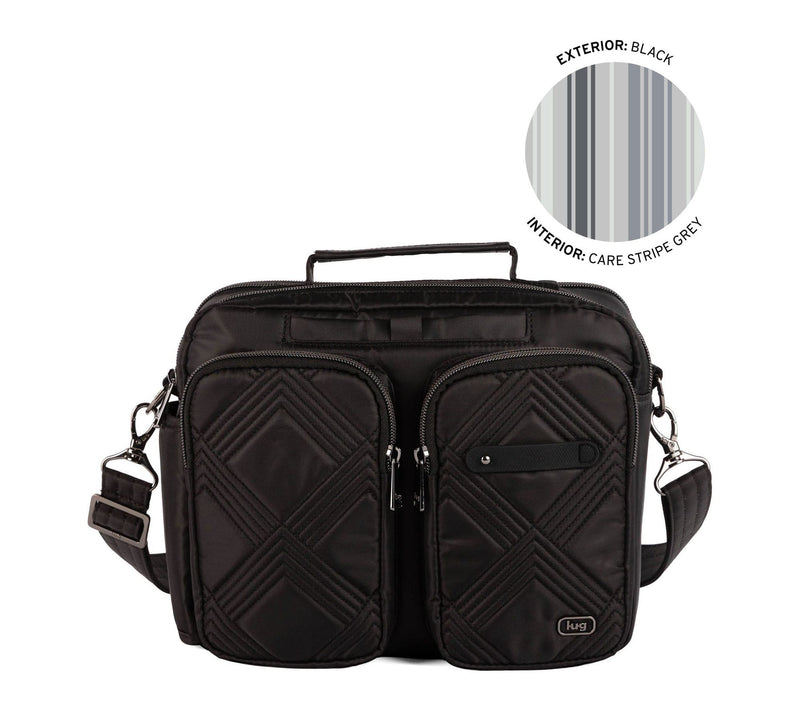 Lug Classic Top Handle with Crossbody Strap - Navigator 2 — View 15