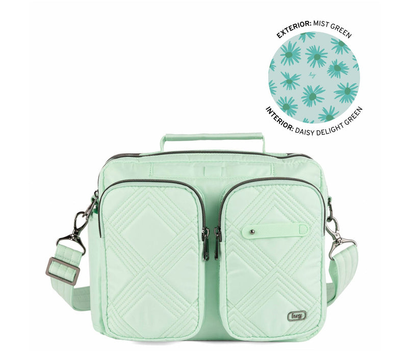 Lug Classic Top Handle with Crossbody Strap - Navigator 2 — View 17