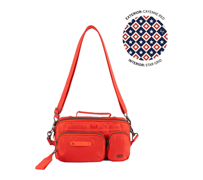 Lug Switcheroo-SE Convertible Handbag with 2 Straps — View 17