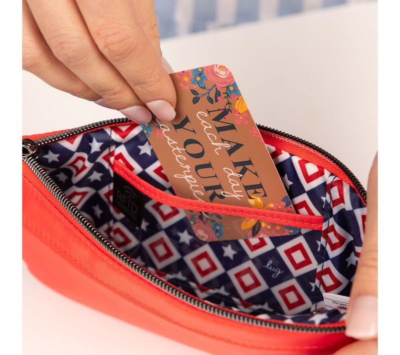 Lug Super Metro XL RFID Wristlet with Charm Bar — View 5