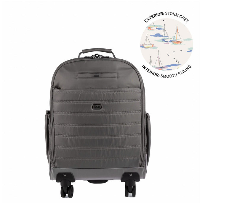 Lug Soft-Sided Quilted Travel Carry On-Porter Wheelie 2 — View 19