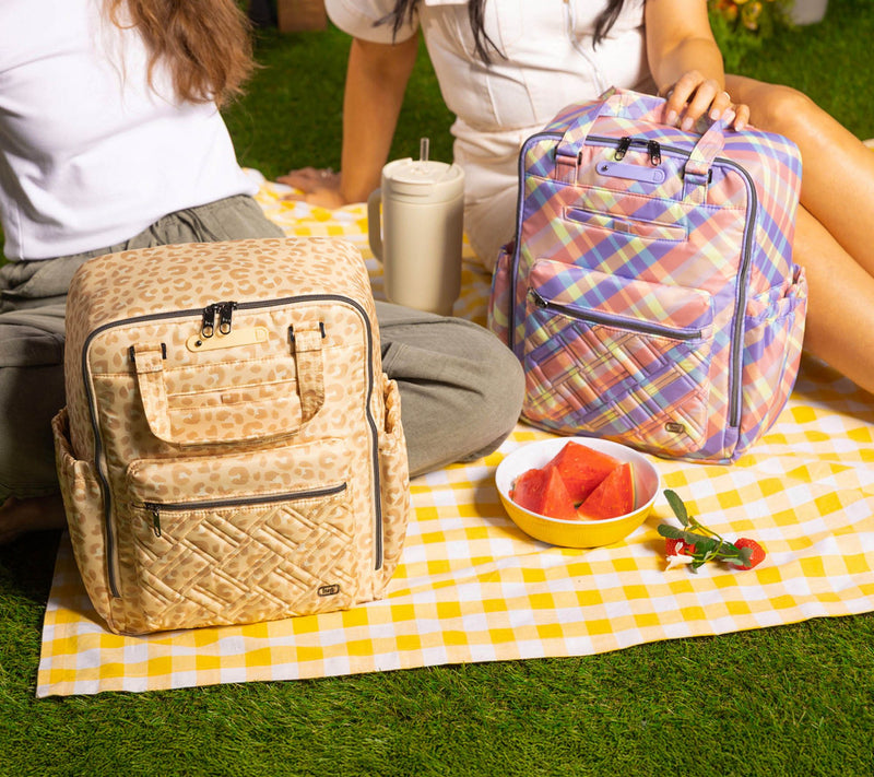Lug Carryall Backpack  with Charm Bar - Voyager — View 8