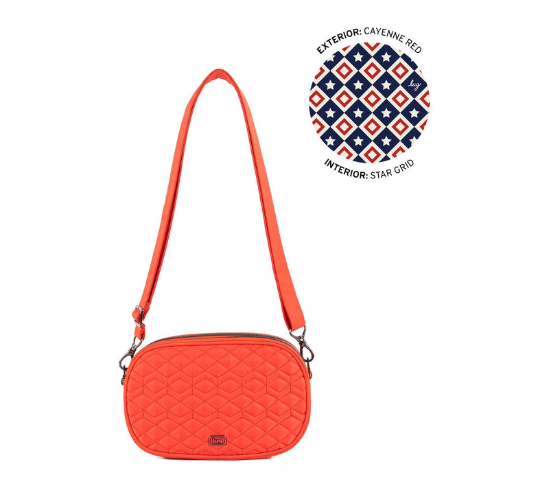 Lug Classic Quilted Circle Crossbody - Comet — View 17