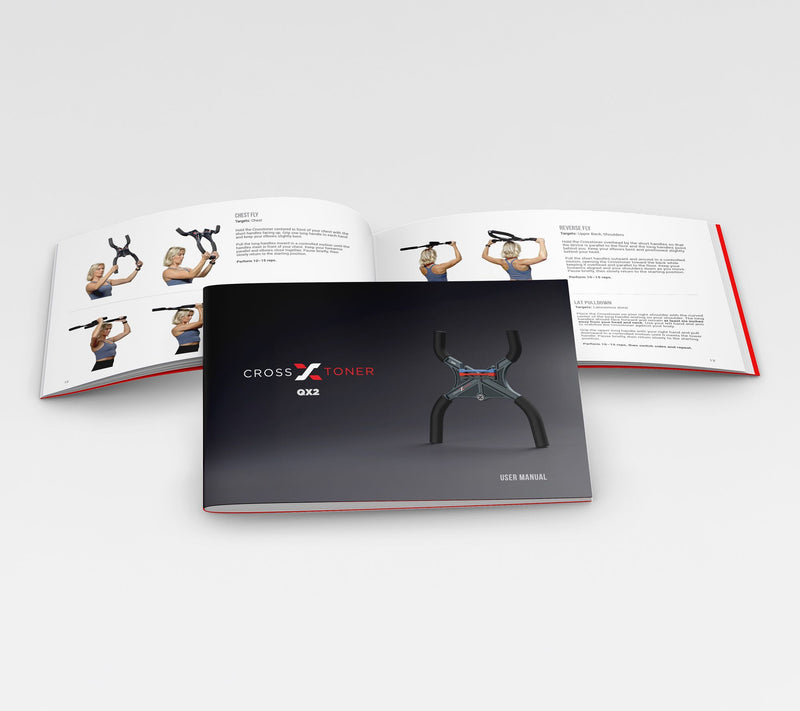 Crosstoner QX2 Personal Exerciser w/ App, Guide & Carry Bag — View 3