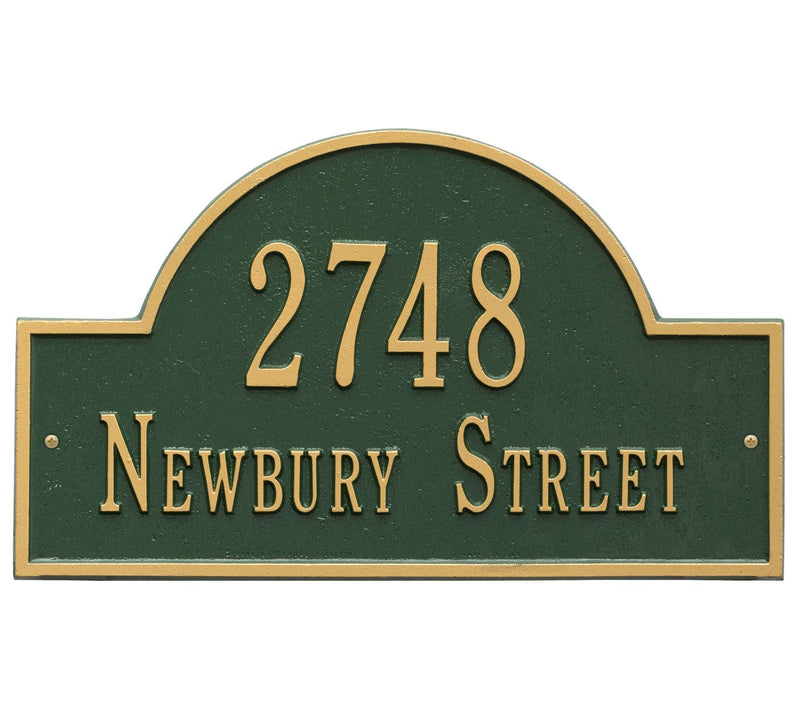 Personalized Arch Marker - Standard Wall — View 2