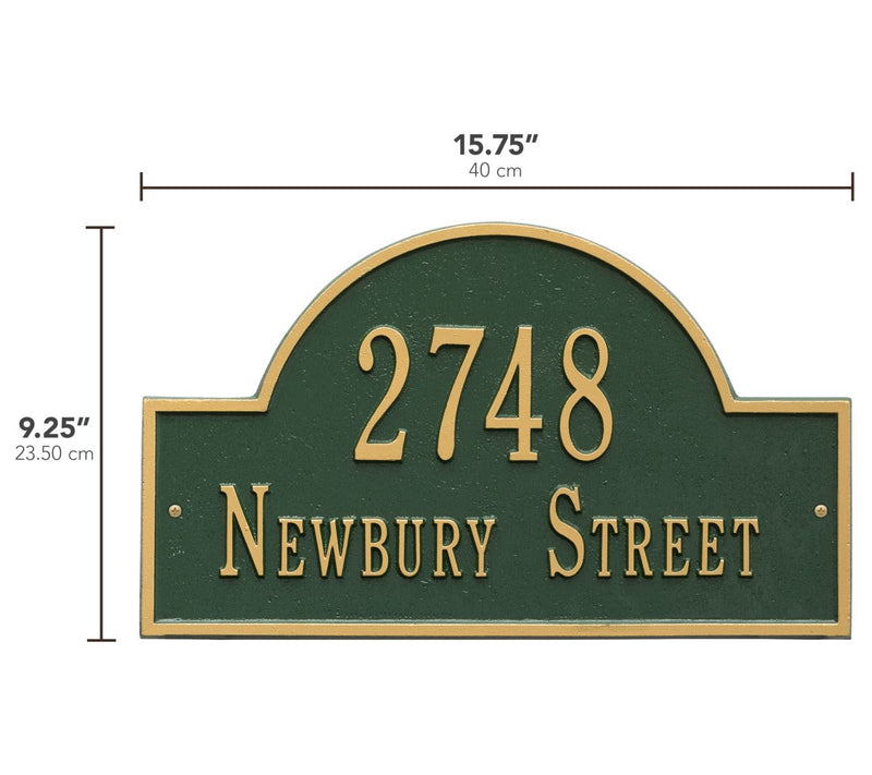 Personalized Arch Marker - Standard Wall — View 4