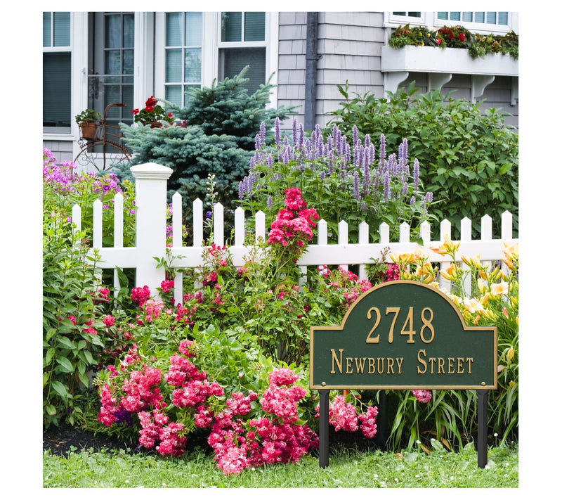 Personalized Arch Marker - Standard Lawn — View 4