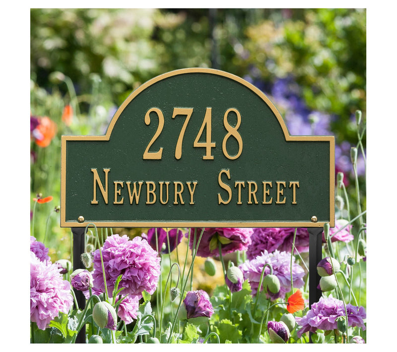 Personalized Arch Marker - Standard Lawn — View 3