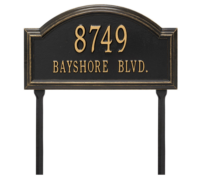 Personalized Providence Arch - Standard Lawn — View 2