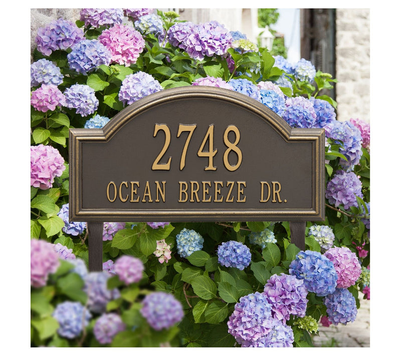 Personalized Providence Arch - Estate Lawn — View 7