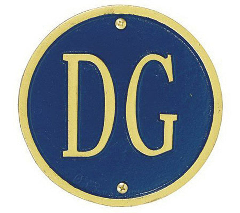 Pinecone - Standard Wall Address Sign — View 3