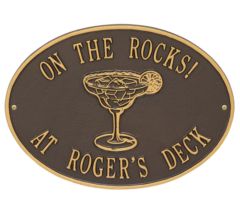 Personalized Margarita Plaque — View 4