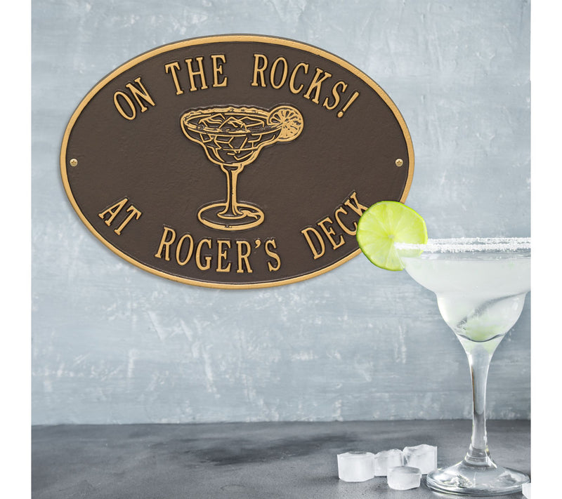 Personalized Margarita Plaque — View 7