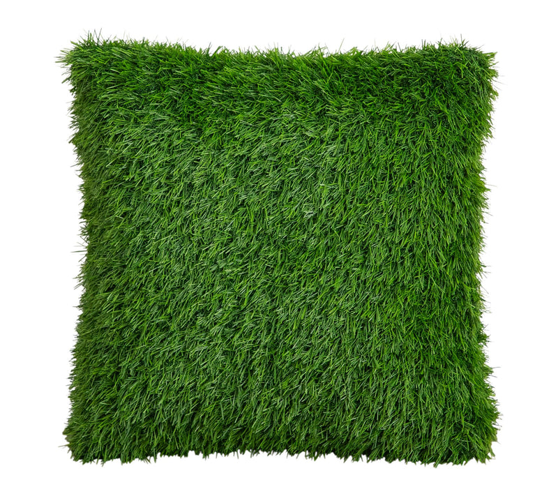 Nearly Natural 15-in UV Resistant Grass PillowCushion — View 3
