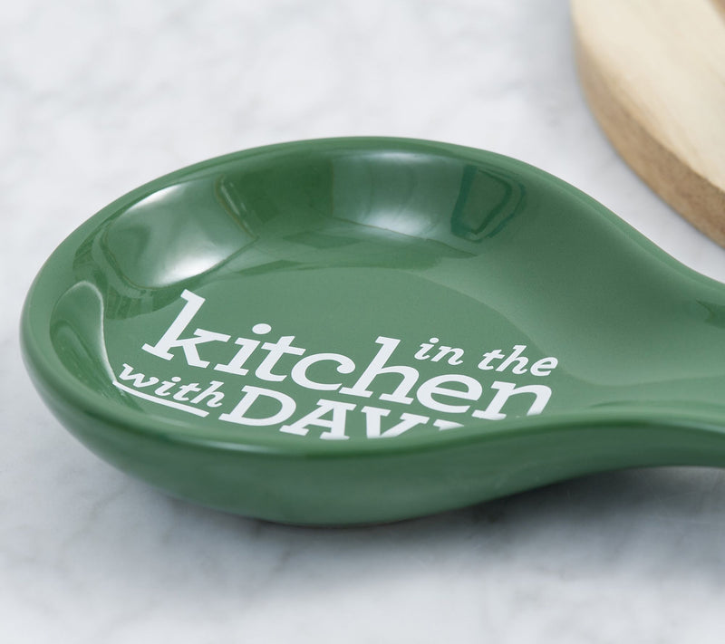 In the Kitchen with David Set of 2 Spoon Rests — View 2