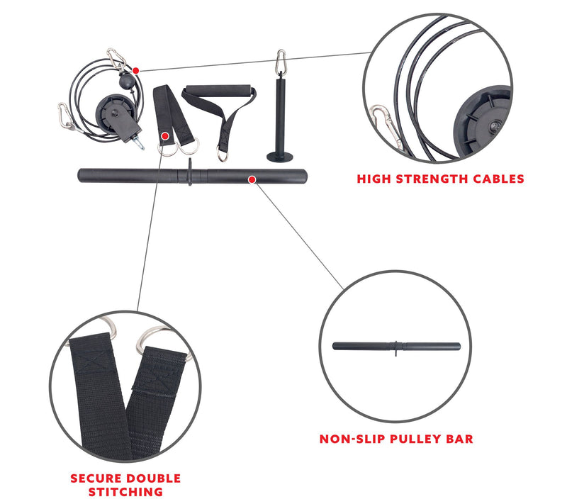 Sunny Health & Fitness Lat Pull-Down Attachment- SF-XFA006 — View 5