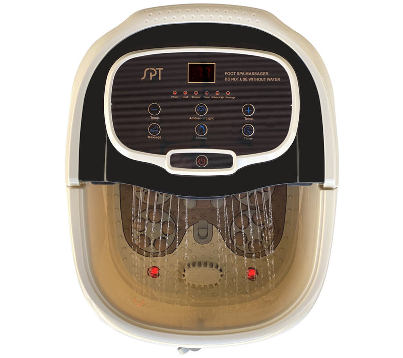 SPT Foot Spa Bath Massager w/ Motorized rollers — Main view