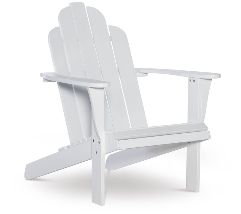 Linon Home Outdoor Silas Adirondack Accent Chai r — View 3