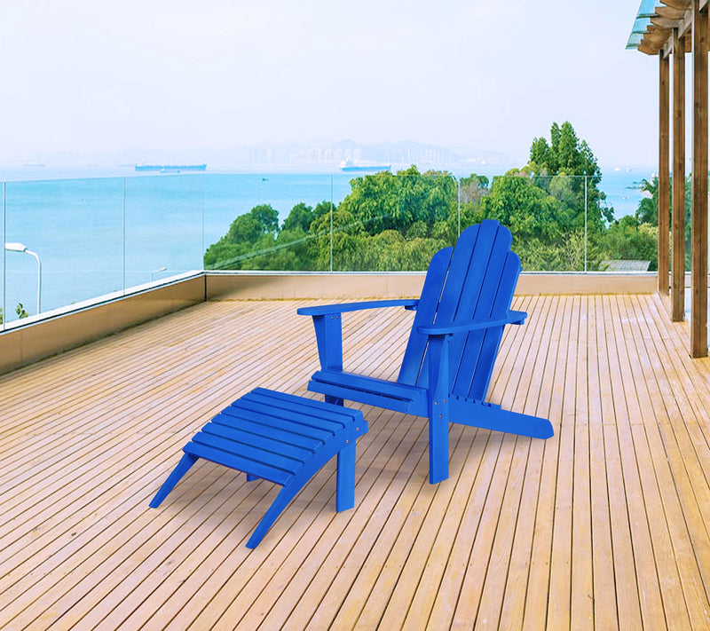 Linon Home Outdoor Adirondack Chair — View 6