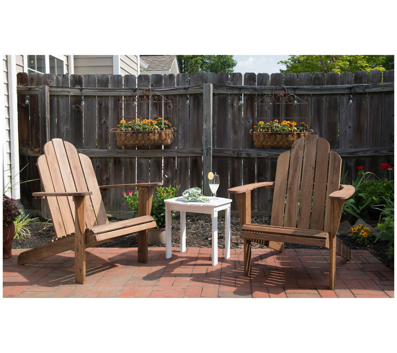 Linon Home Indoor/Outdoor Adirondack AccentTable — View 6