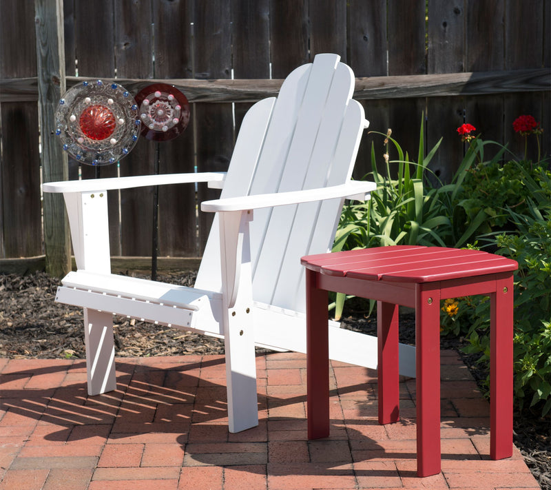 Linon Home Outdoor Silas Adirondack End AccentTable — View 5