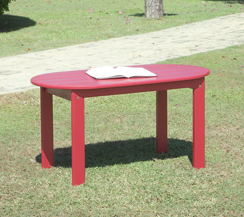 Linon Home Outdoor Silas Adirondack Coffee Table — View 7