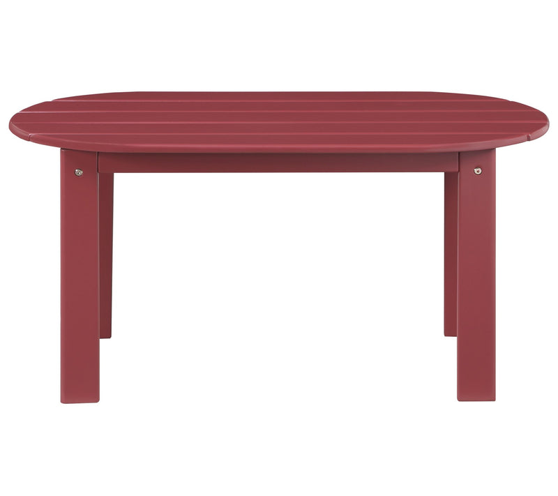 Linon Home Outdoor Silas Adirondack Coffee Table — View 4
