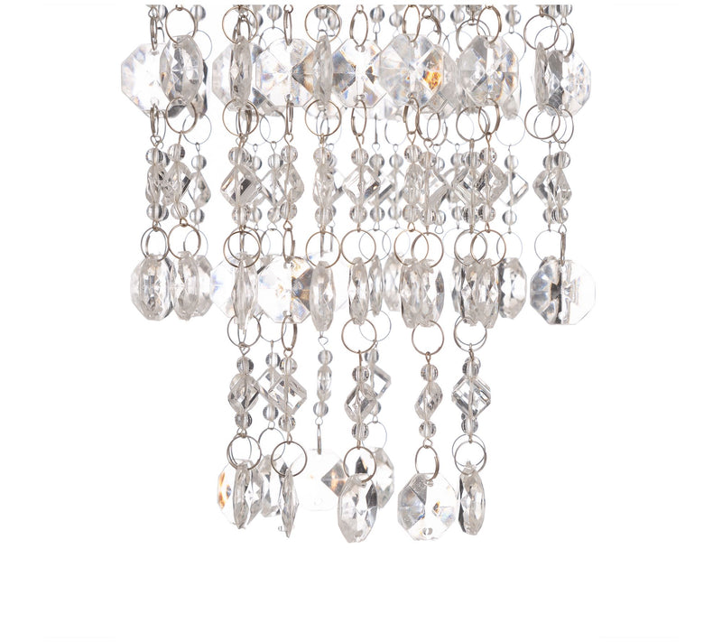 Glitzhome Solar LED Lighted Jewel Beaded Wind C hime-Classic — View 4