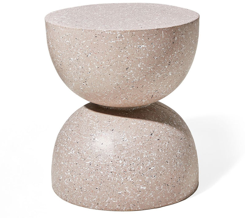 Glitzhome Terrazzo Garden Stool or Plant Standr Accent Table — View 7