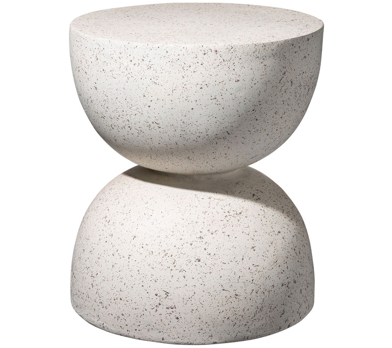 Glitzhome Terrazzo Garden Stool or Plant Standr Accent Table — View 9