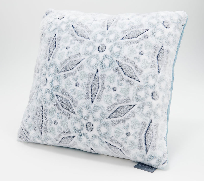 Berkshire 18" x 18" Medallion Velvet Soft Pillow — View 9