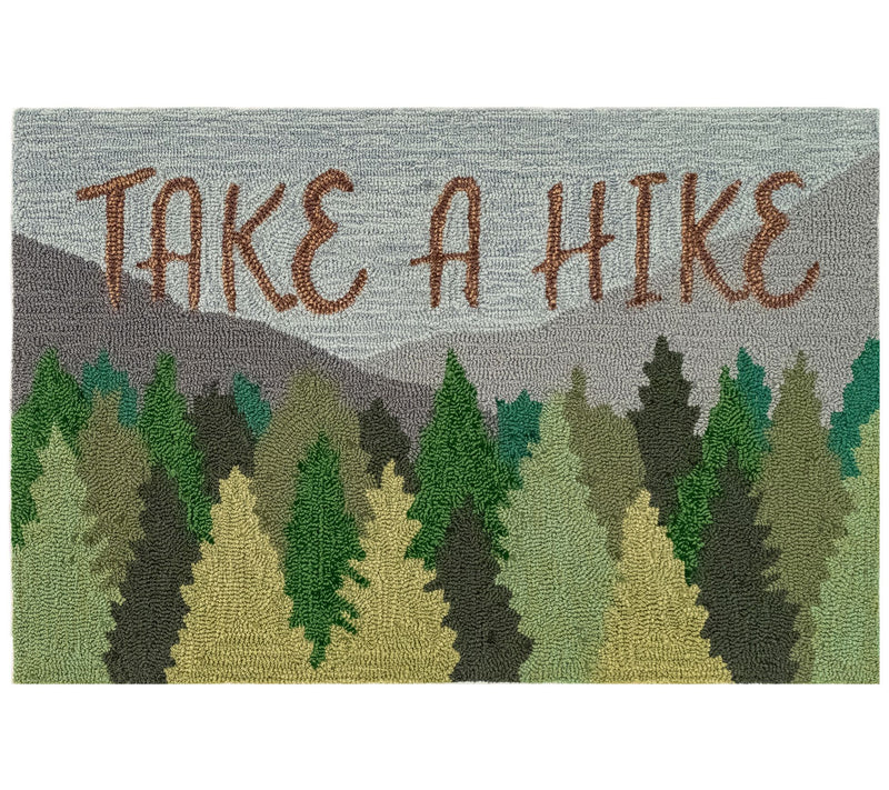 Lush Decor Frontporch Take A Hike In/Outdoor Rg 24" x 36" — View 3
