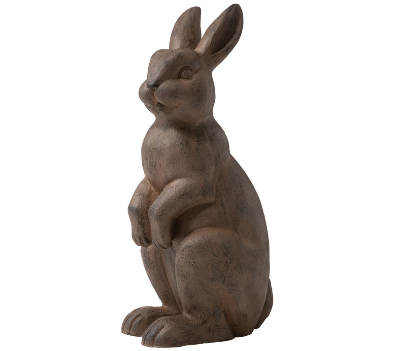 Glitzhome Sweet Standing Bunny Lawn Garden Statue — View 7