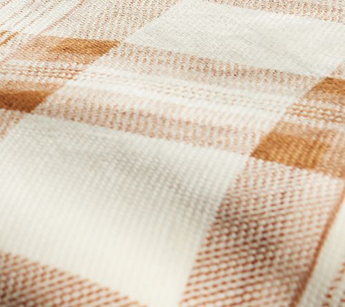Berkshire Plaid Velvet Soft Bonded Dobby Coverlet Set - King — View 8