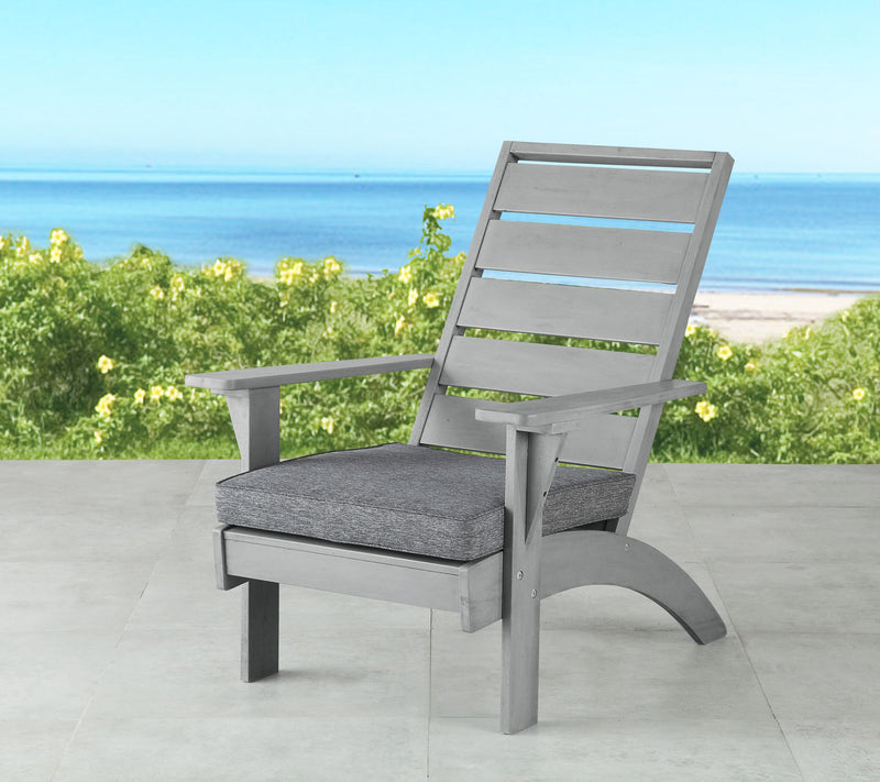 Linon Home Outdoor Riverdale Durable Chair withSeat Cushion — View 5