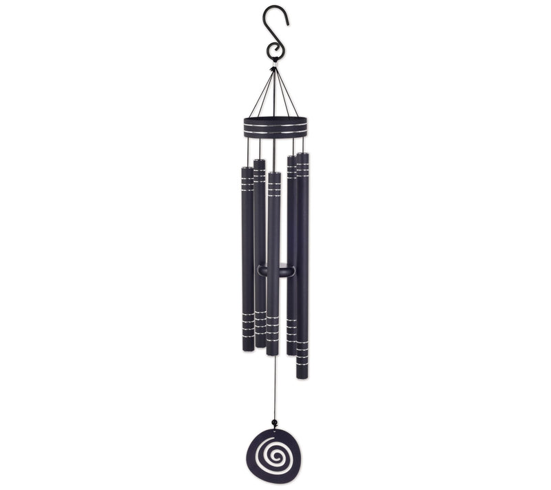 Susnset Vista Galaxy Black Wind Chimes — Main view