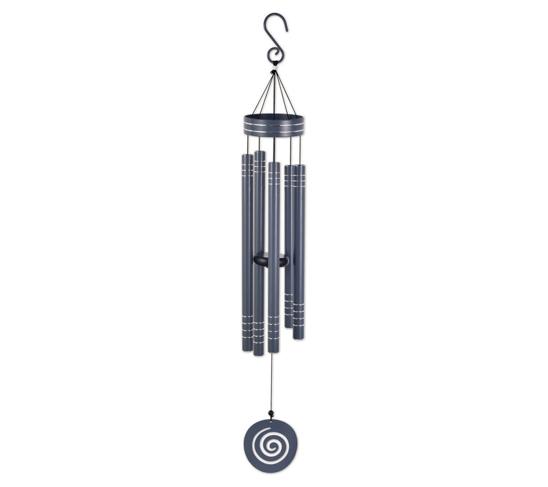Susnset Vista Galaxy Gray Wind Chimes — Main view