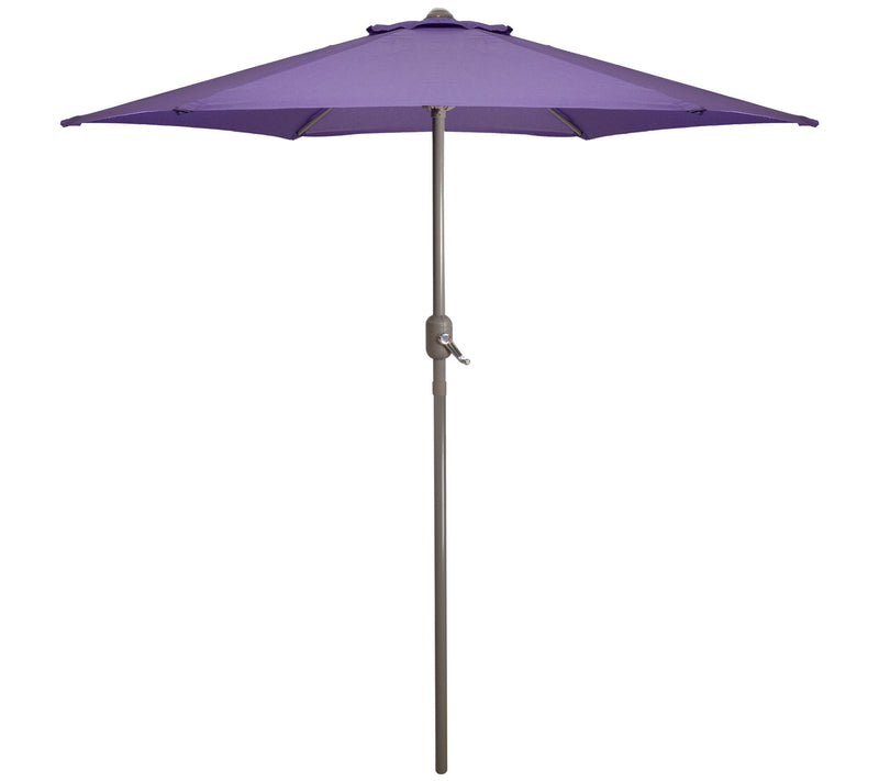 Northlight 7.5' Market Umbrella with Hand Crank — View 5