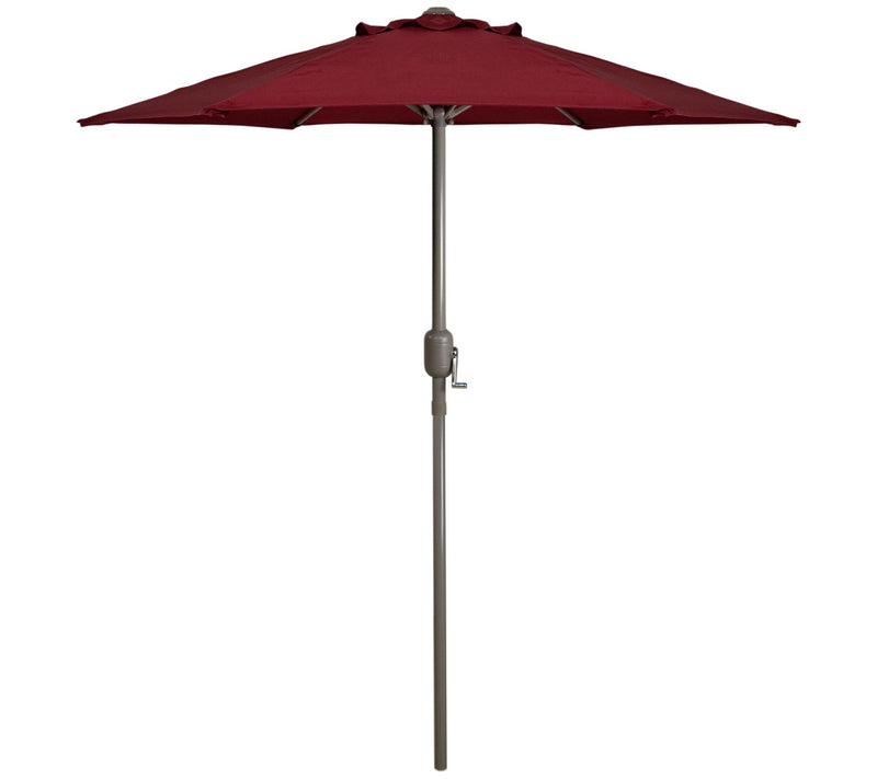 Northlight 6.5' Market Umbrella w/ Hand Crank — View 5