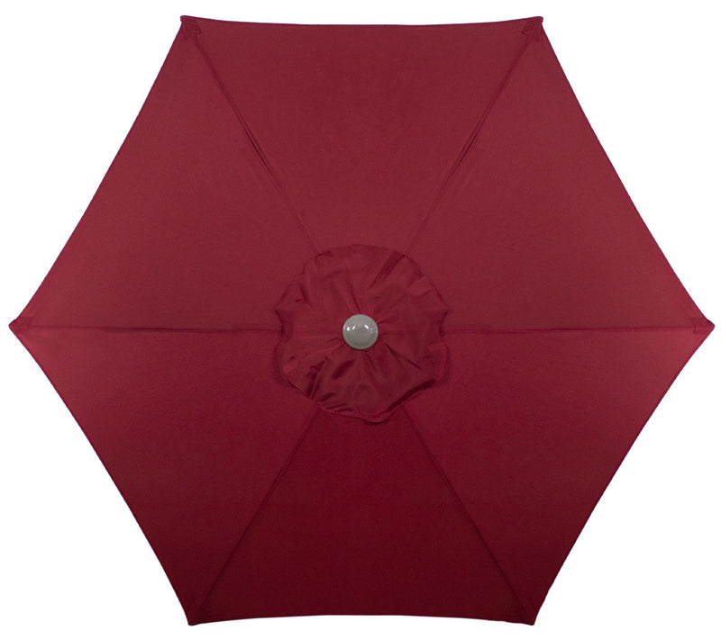 Northlight 6.5' Market Umbrella w/ Hand Crank — View 11