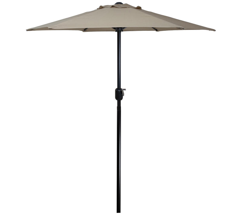 Northlight 6.5' Market Umbrella w/ Hand Crank — View 7