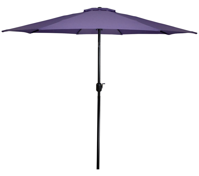 Northlight 9' Market Umbrella with Hand Crank and Tilt — View 3