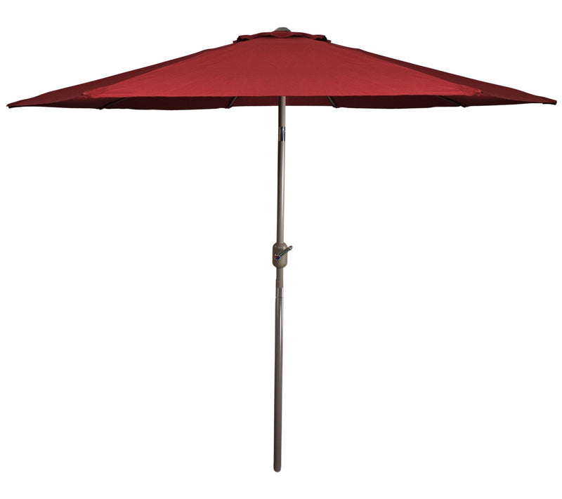 Northlight 9' Market Umbrella with Hand Crank and Tilt — View 5