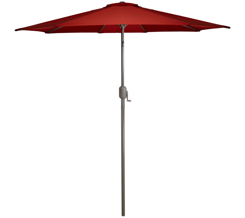Northlight 9' Market Umbrella with Hand Crank and Tilt — View 9