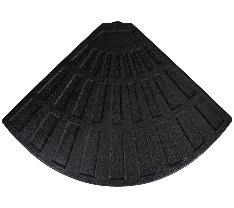 Northlight Black Fan Shaped Stand for Off-Set U mbrella — Main view