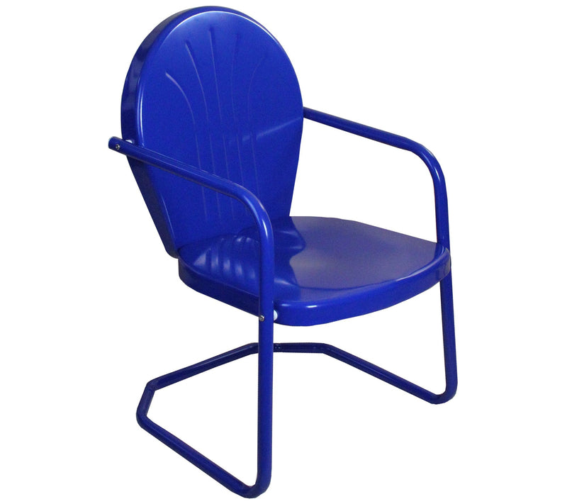 Northlight 34" Outdoor Retro Tulip Armchair — Main view