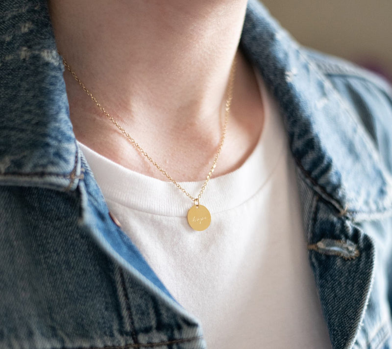 The Vintage Sparrow Hope 17" 14K Gold-Plated Pe ndant Necklace — View 5