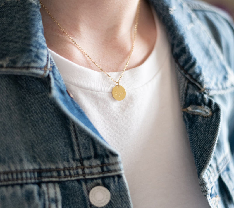 The Vintage Sparrow Hope 17" 14K Gold-Plated Pe ndant Necklace — View 6